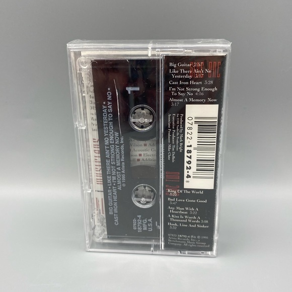 BlackHawk II Strong Enough Sealed Cassette Arista Crack in Case Back - Picture 2 of 7